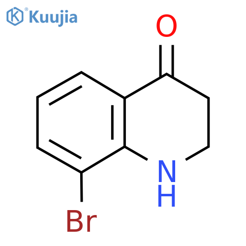 8-bromo-1,2,3,4-tetrahydroquinolin-4-one structure