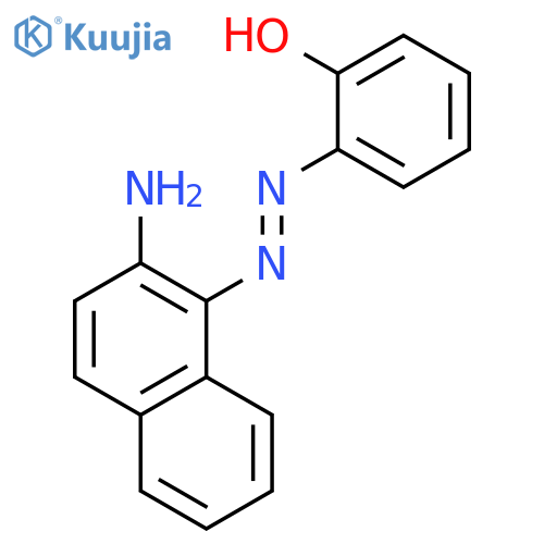 Phenol, 2-[(2-amino-1-naphthalenyl)azo]- structure