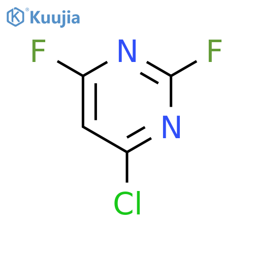 Pyrimidine, 4-chloro-2,6-difluoro- structure