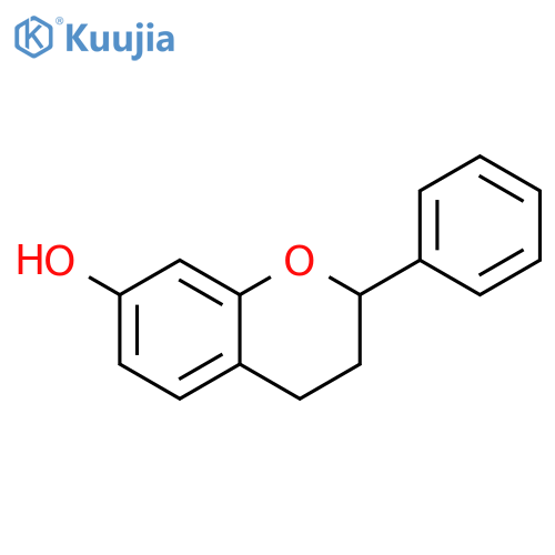 (2S)-2-phenyl-3,4-dihydro-2H-chromen-7-ol structure