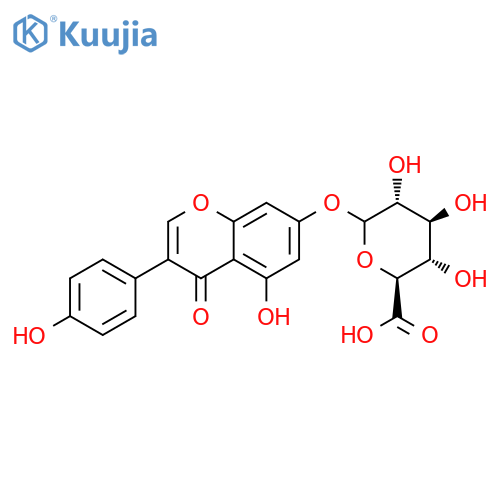 Genistein 7-b-D-Glucuronide structure