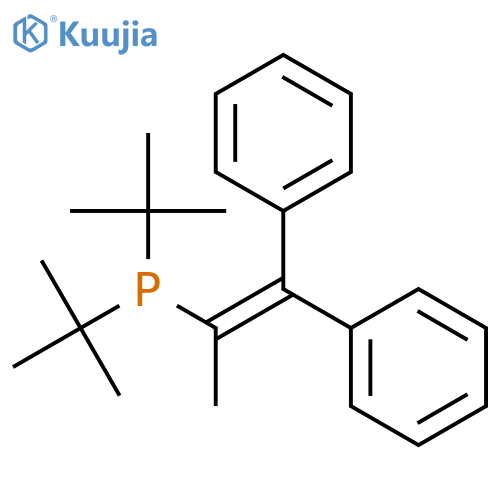 1,1-Diphenyl-2-(di-tert-butylphosphino)propene structure