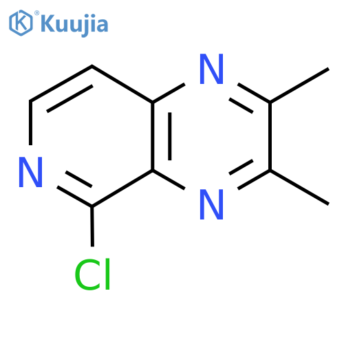 5-Chloro-2,3-dimethylpyrido[3,4-b]pyrazine structure