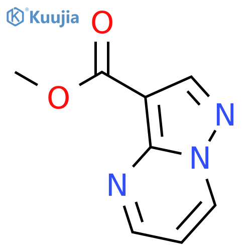Methyl pyrazolo[1,5-a]pyrimidine-3-carboxylate structure