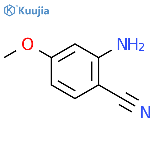 2-Amino-4-methoxybenzonitrile structure