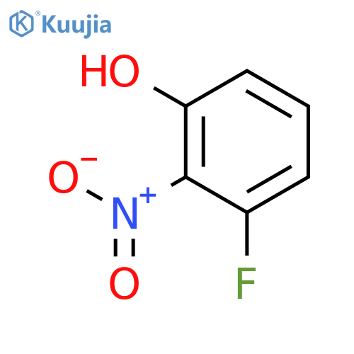 3-Fluoro-2-nitrophenol structure