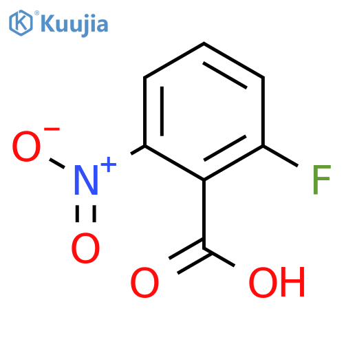 2-fluoro-6-nitro-benzoic acid structure