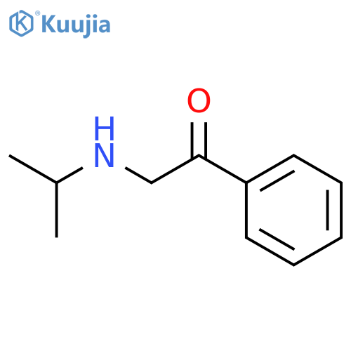 2-(Isopropylamino)acetophenone structure