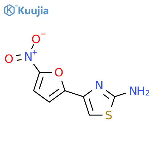 4-(5-nitrofuran-2-yl)-1,3-thiazol-2-amine structure