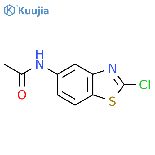 N-(2-Chlorobenzo[d]thiazol-5-yl)acetamide structure