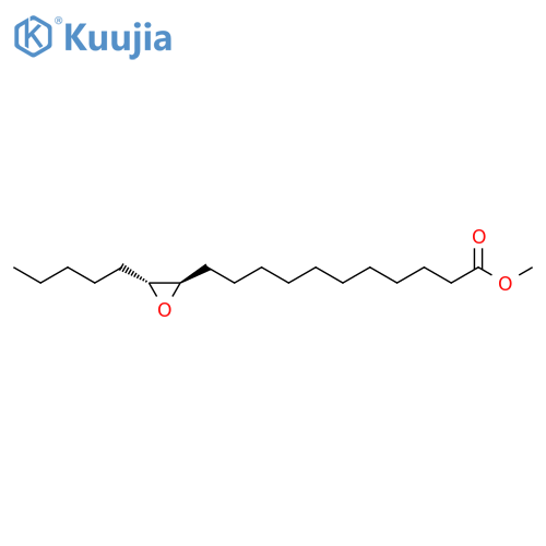 Oxiraneundecanoic acid, 3-pentyl-, methyl ester, trans- (9CI) structure