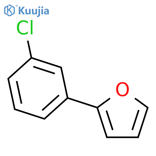 FURAN, 2-(3-CHLOROPHENYL)- structure