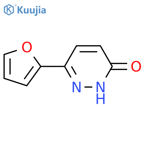6-(furan-2-yl)pyridazin-3-ol structure