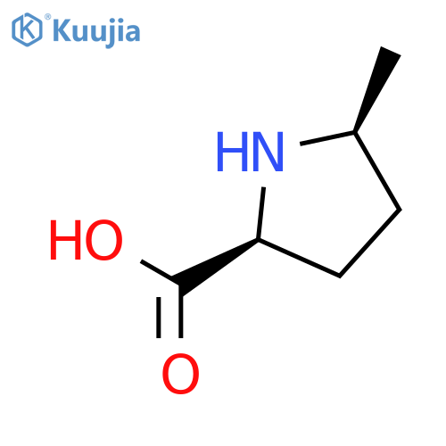 (2S,5S)-5-methylpyrrolidine-2-carboxylic acid structure