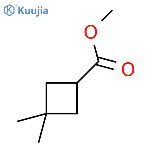 methyl 3,3-dimethylcyclobutane-1-carboxylate structure