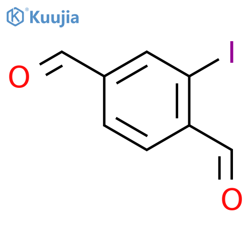 1,4-Benzenedicarboxaldehyde,2-iodo- structure