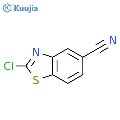 2-Chlorobenzodthiazole-5-carbonitrile structure
