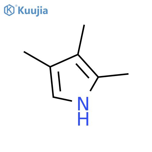 2,3,4-Trimethyl-1H-pyrrole structure