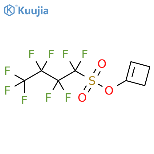 1-Butanesulfonic acid, 1,1,2,2,3,3,4,4,4-nonafluoro-, 1-cyclobuten-1-ylester structure