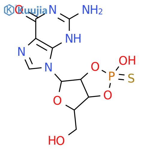 guanosine 2',3'-cyclophosphorothioate structure