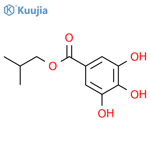 Isobutyl gallate structure