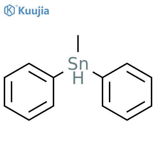 Stannane, methyldiphenyl- structure