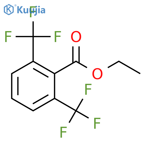 Ethyl 2,6-bis(trifluoromethyl)benzoate structure