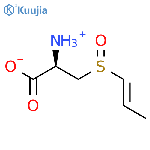 (+)-S-1-propenyl-L-cysteine sulfoxide structure