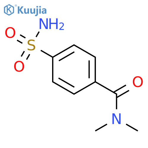 N,N-Dimethyl-4-sulfamoylbenzamide structure
