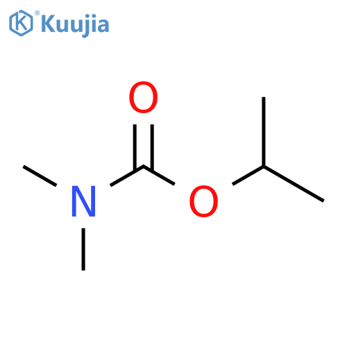 Isopropyl dimethylcarbamate structure