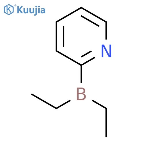 2-(Diethylboryl)pyridine structure