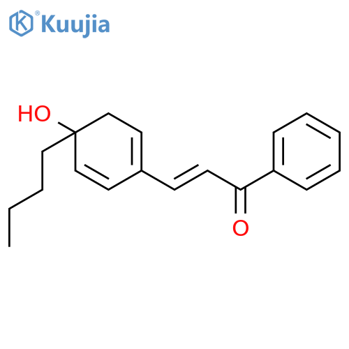 4-Butyl-4'-hydroxychalcone structure
