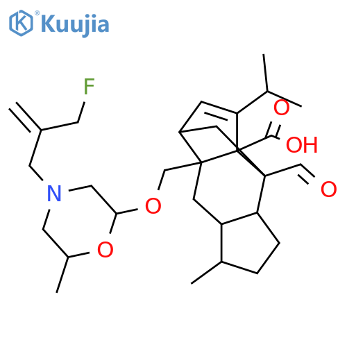 Sordaricin; O-[N-[2-(Fluoromethyl)-2-propenyl]-6-methyl-2-morpholinyl] structure