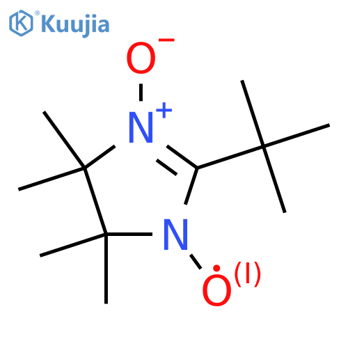 2-(1,1-Dimethylethyl)-4,5-dihydro-4,4,5,5-tetramethyl-1H-imidazol-1-yloxy structure