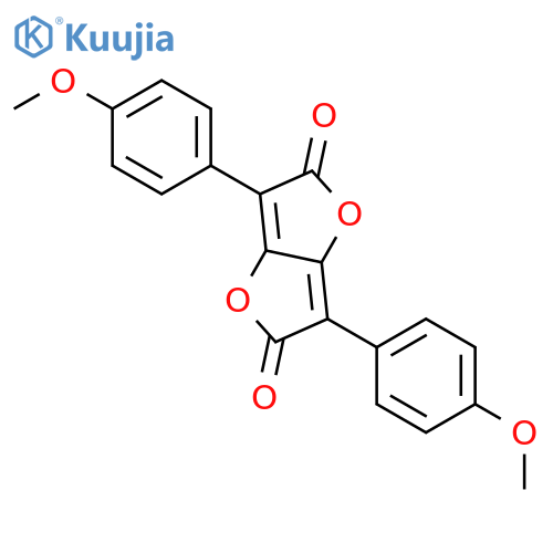 Furo[3,2-b]furan-2,5-dione,3,6-bis(4-methoxyphenyl)- structure