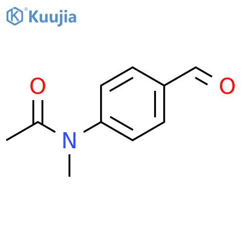 N-(4-FORMYLPHENYL)-N-METHYLACETAMIDE structure