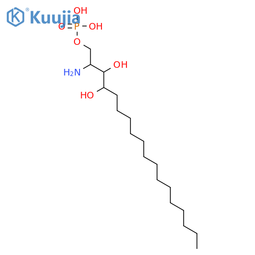 D-ribo Phytosphingosine 1-Phosphate structure