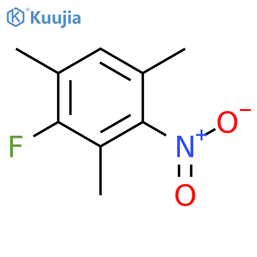 2-Fluoro-1,3,5-trimethyl-4-nitrobenzene structure