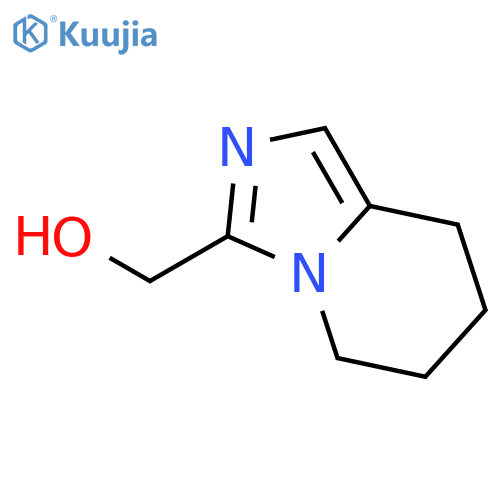 IMIDAZO[1,5-A]PYRIDINE-3-METHANOL, 5,6,7,8-TETRAHYDRO- structure