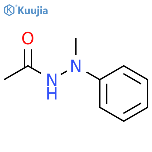 Acetic acid, 2-methyl-2-phenylhydrazide structure