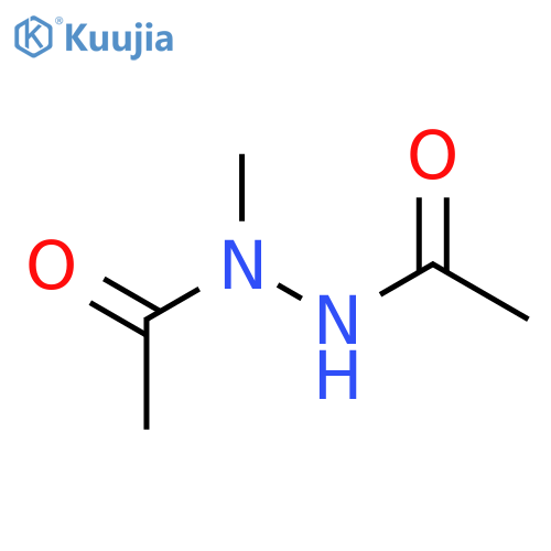 N'-acetyl-N-methylacetohydrazide structure