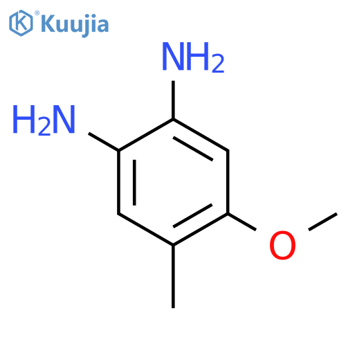4-Methoxy-5-methylbenzene-1,2-diamine structure