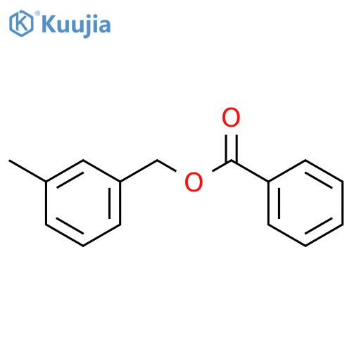 (3-methylphenyl)methyl Benzoate structure