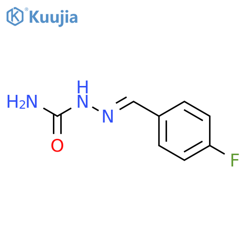 Hydrazinecarboxamide, 2-[(4-fluorophenyl)methylene]- structure