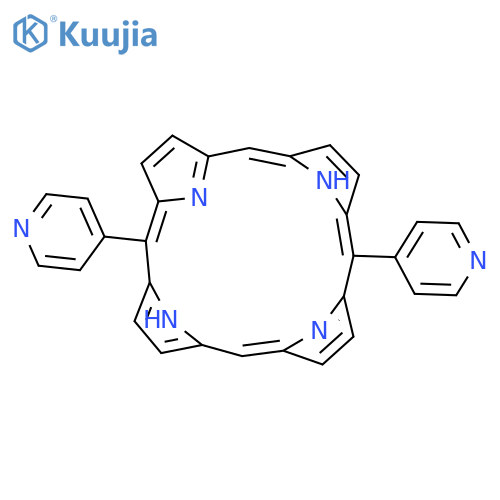 21H,23H-Porphine, 5,15-di-4-pyridinyl- structure