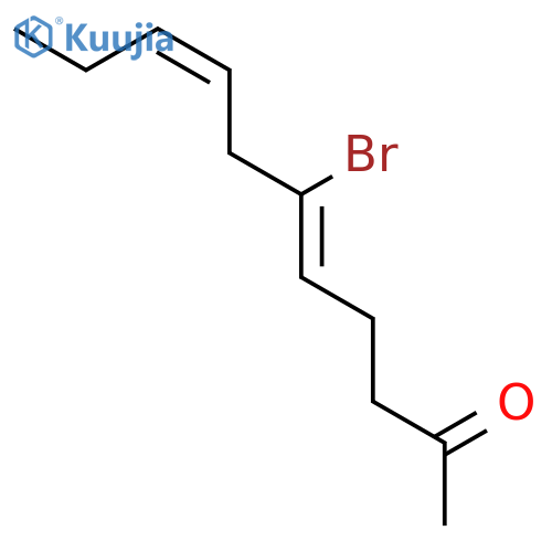 5,8-Undecadien-2-one, 6-bromo-, (5Z,8Z)- structure