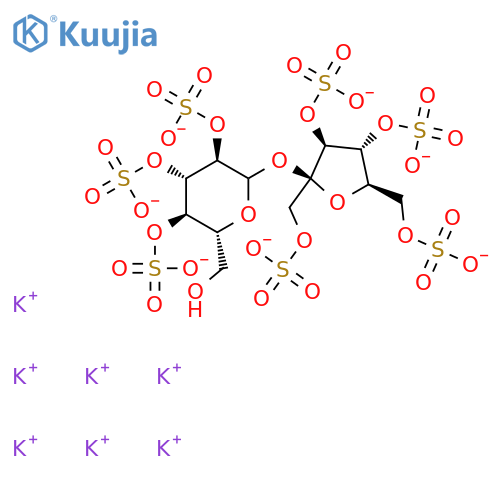 Sucrose Heptasulfate, Potassium Salt, Technical Grade structure