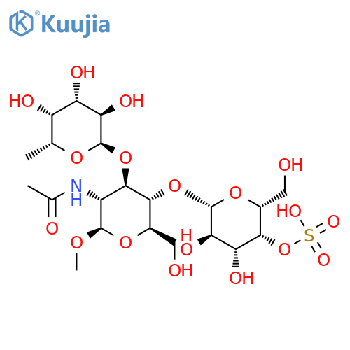 4'-Sulfated Lewis X Methyl Glycoside structure