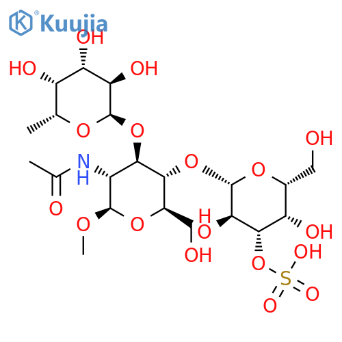 3'-Sulfated Lewis X Methyl Glycoside structure