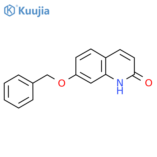 7-(Phenylmethoxy)-2(1H)-quinolinone structure